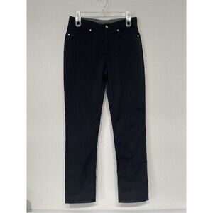 JACK NICKLAUS Women's‎ Black Golf Trousers Pants Size 6 Lightweight